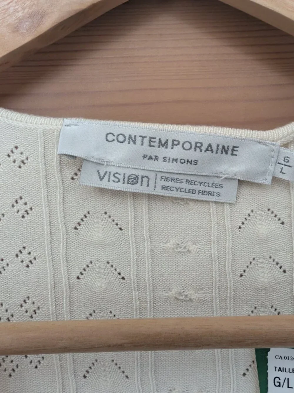 Simons Pointelle Cardigan - Picture 3 of 4